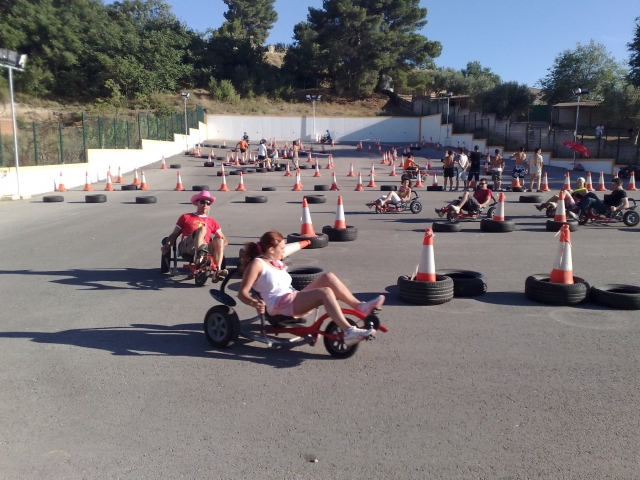Carreras de karts a pedales